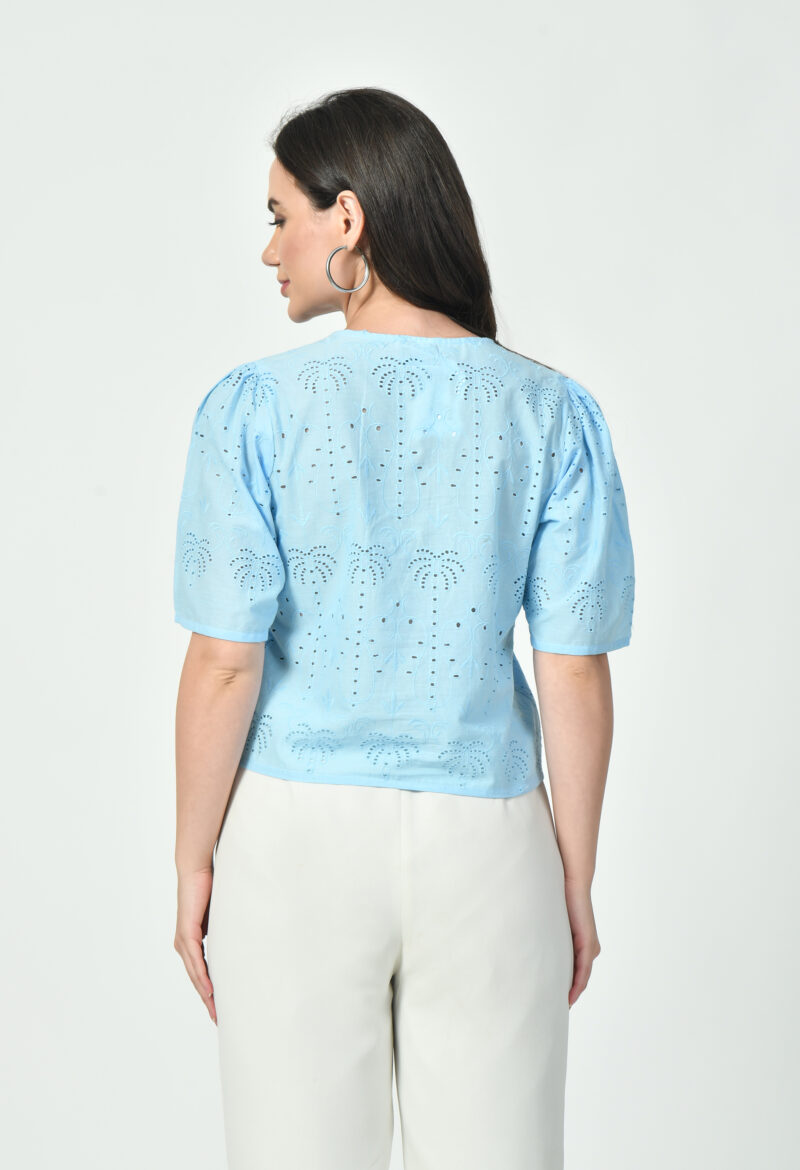 Knot-Front Blouse - Image 2