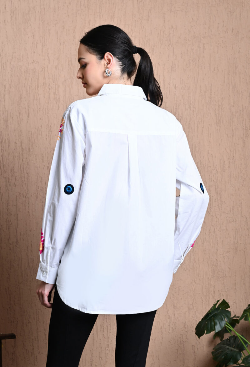 Vibrate Canvas Oversized Shirt - Image 5