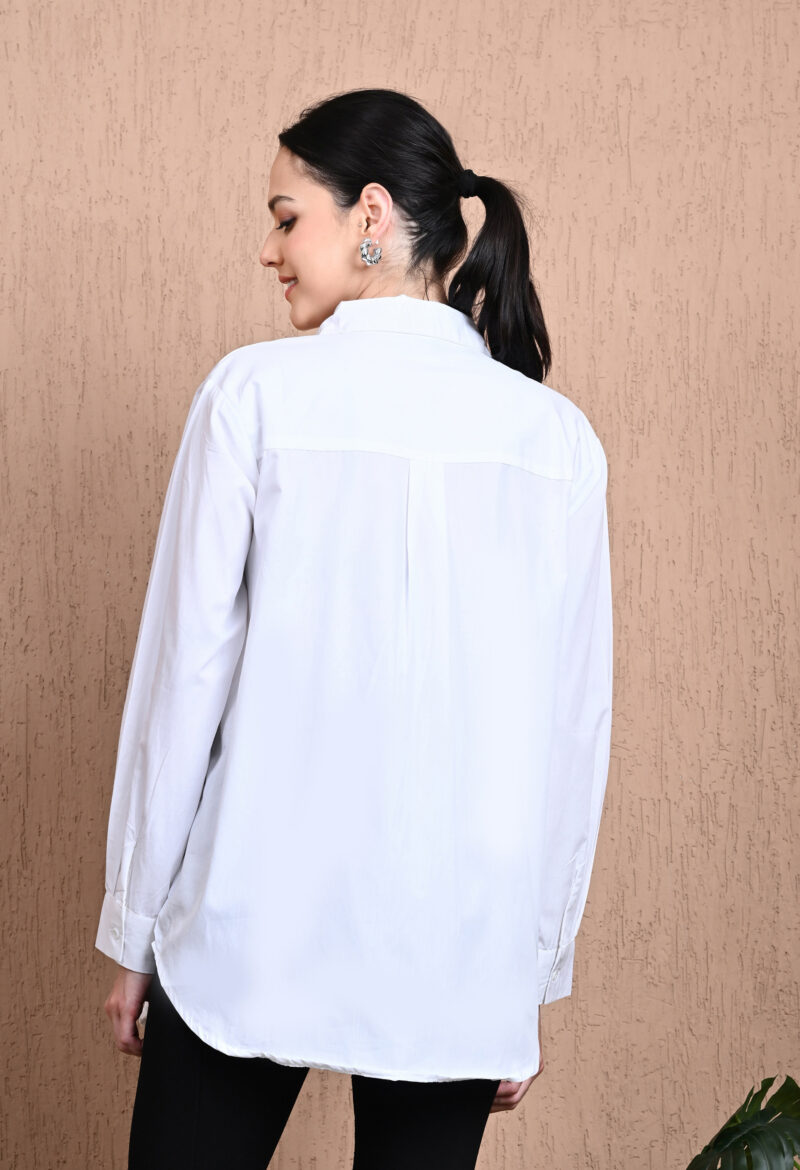 Vibrate Canvas Oversized Shirt - Image 4