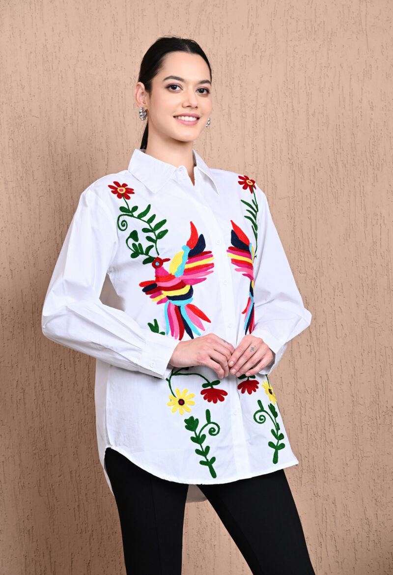 Vibrate Canvas Oversized Shirt - Image 7