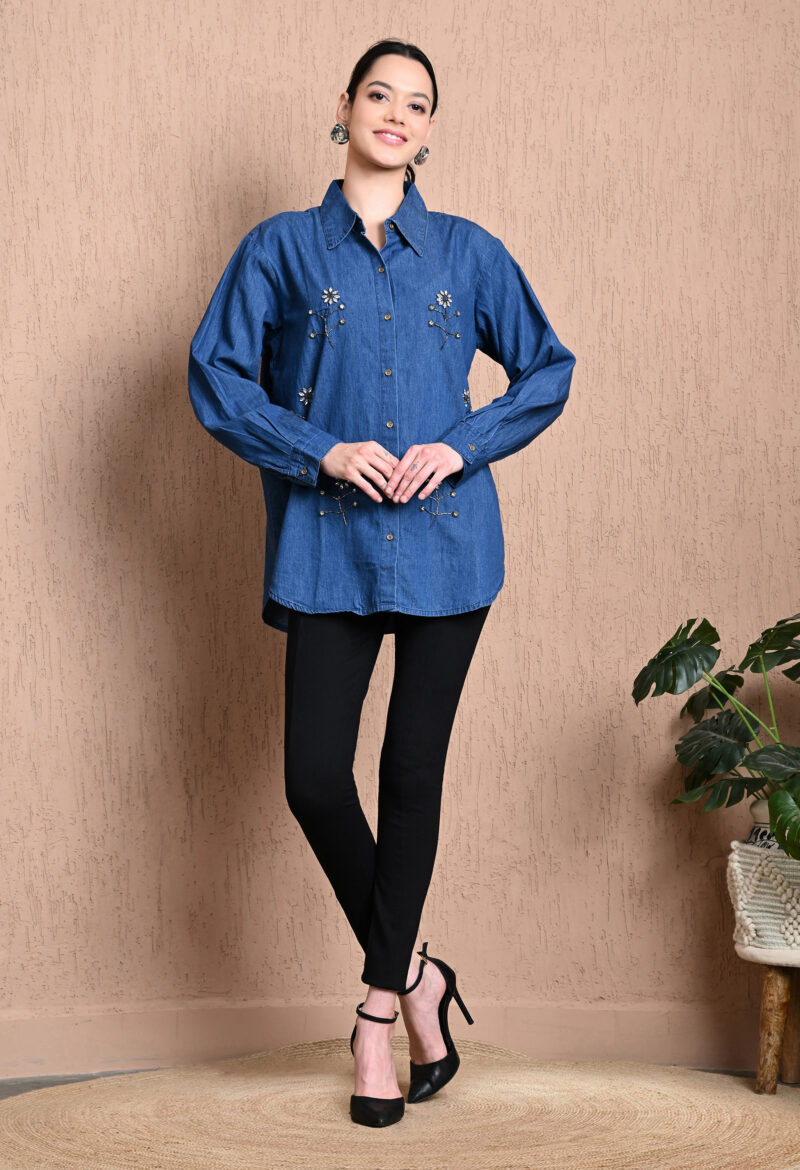 Artistic Touch Denim Shirt - Image 5