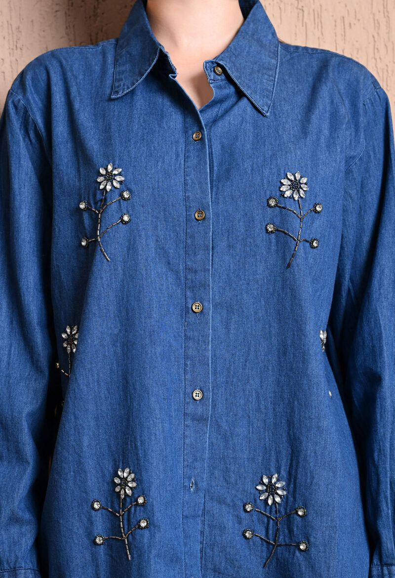 Artistic Touch Denim Shirt - Image 4