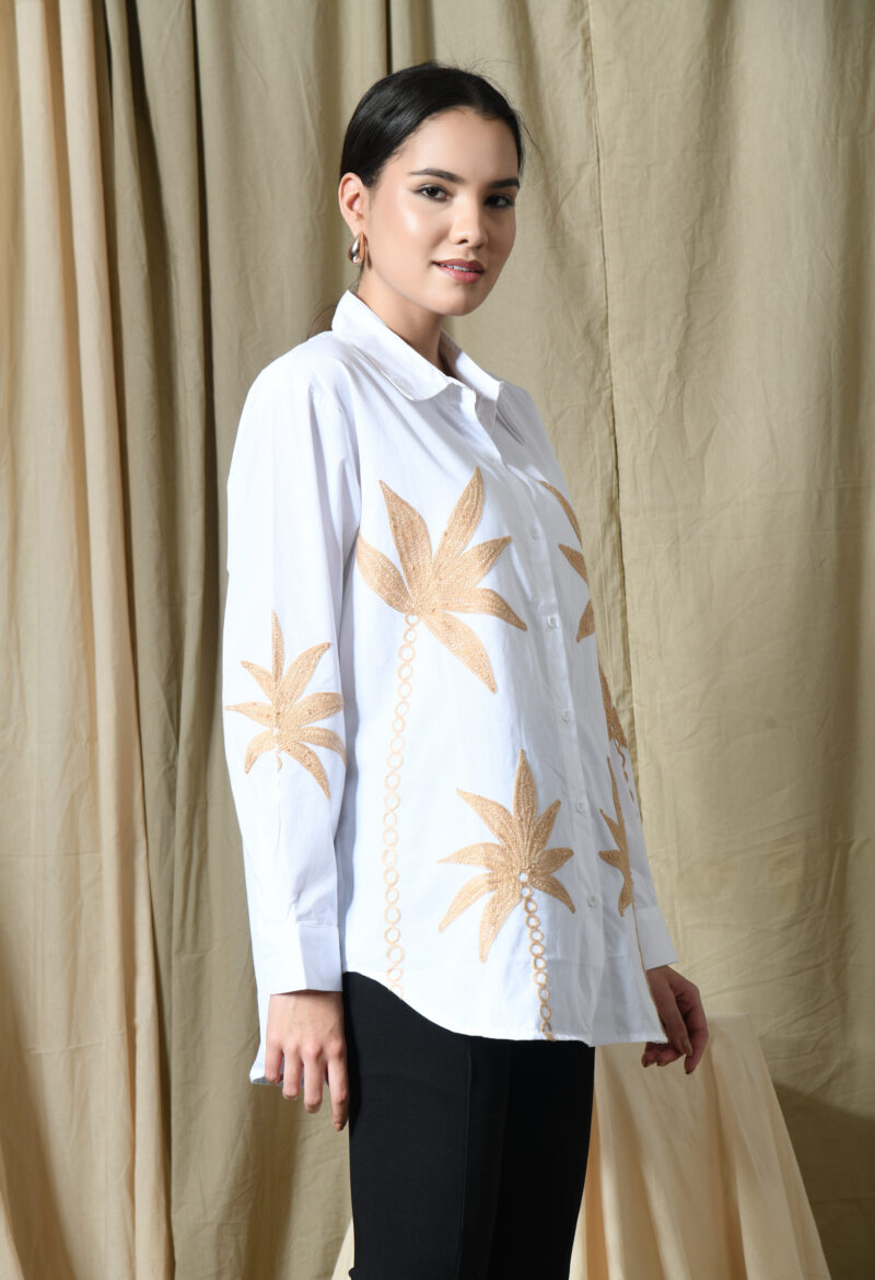 Tropical Oversized Shirt - Image 6